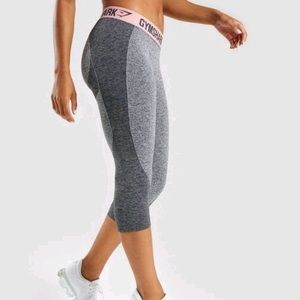 Gymshark Flex Crop Pink/Grey